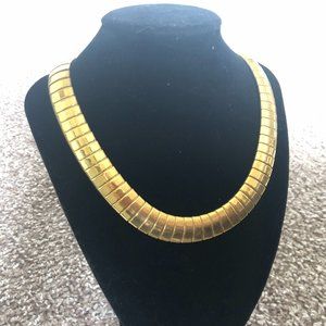 Gold Banded Necklace